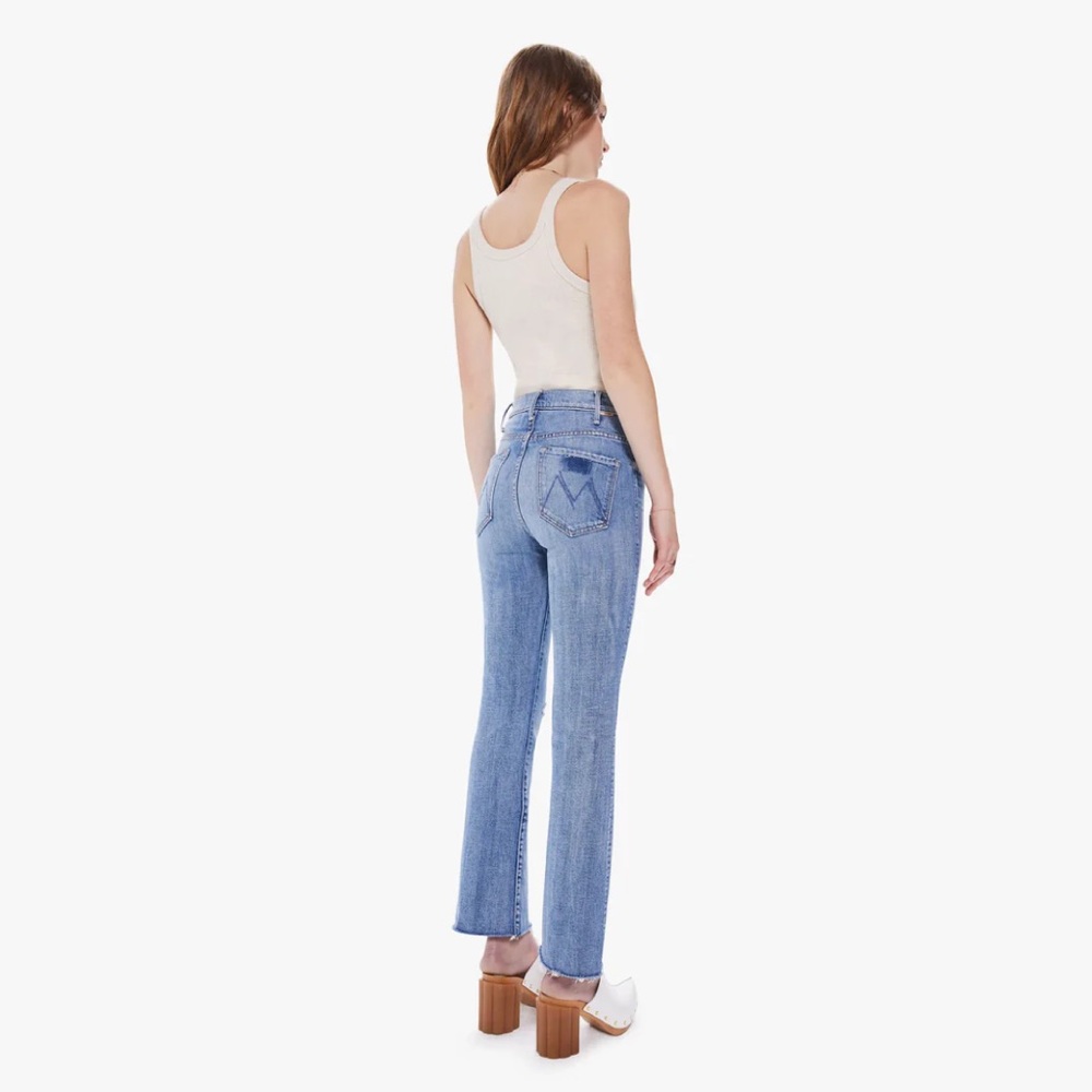 MOTHER Superior The Hustler ankle fray jeans - Picture 2 of 7